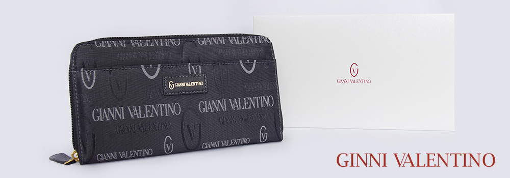 GINNI VALENTINO　ラウンド長財布